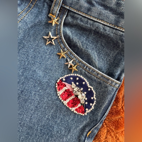 NWOT Marc Jacobs Mermaid Straight Leg Women's Jeans - Picture 2 of 13